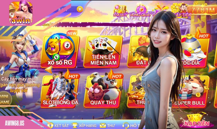 Các game nổ hũ đổi thưởng của Awin68 nên cược