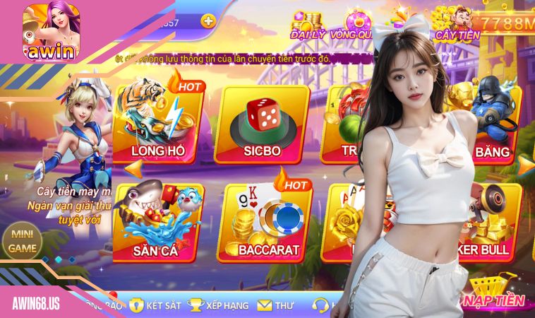 Khác biệt lớn của cổng game Awin68