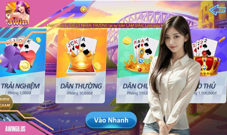 Kinh nghiệm xuống vốn với game bài Awin68