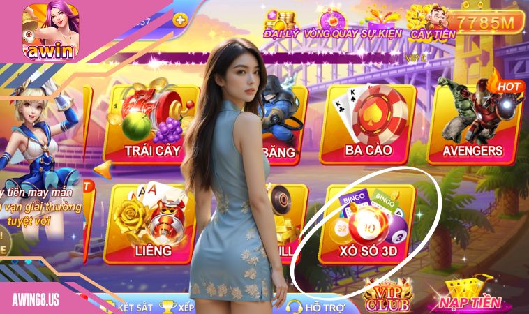 Lô đề online cổng game Awin68 linh hoạt xuống vốn