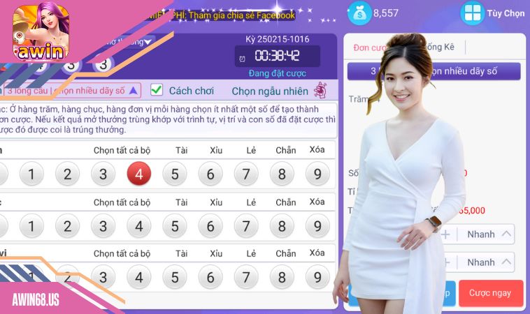 Lợi ích thiết thực khi vào cổng game Awin68 chơi xổ số