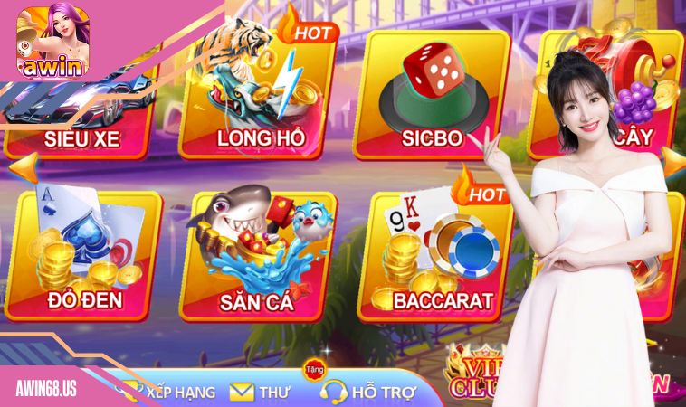 Ngỡ ngàng trước sự khác biệt lớn của cổng game Awin68