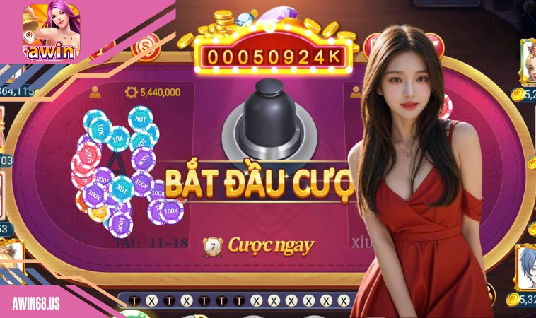 Tự động trả thưởng khi vào Awin68 chơi Tài Xỉu