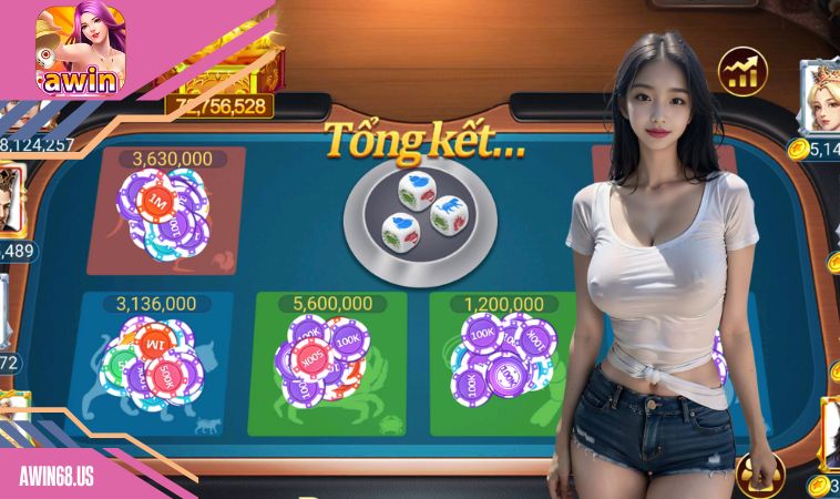 Vào Awin68 chơi Bầu Cua ngay để tiếp cận game độc đáo hiếm có
