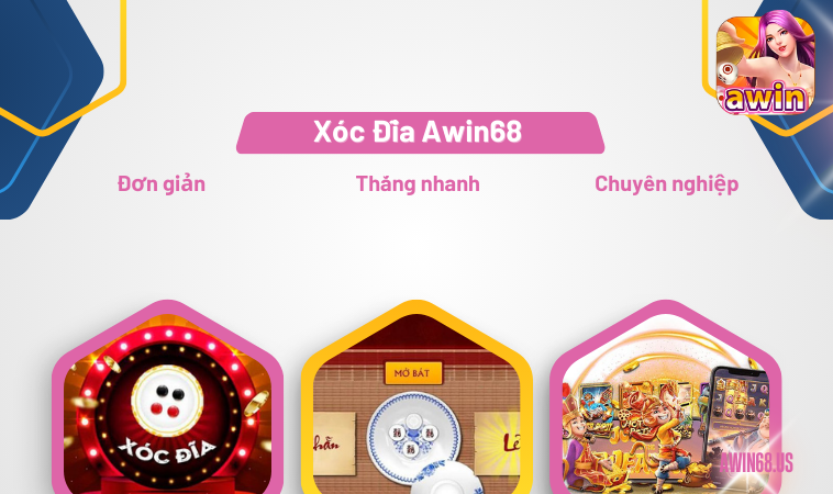 Xóc Đĩa Awin68 dễ dàng chinh phục mục tiêu